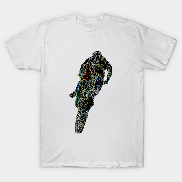 freestyle motocross enduro T-Shirt by rickylabellevie